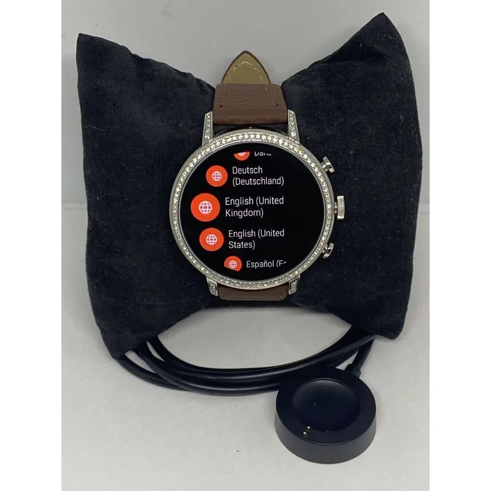 Fossil Gen 4 Authentic Digital Dial Smart Watch Custom Band FTW6013 AB428